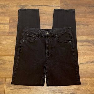Gap Black Sky High Rise Straight Women's Jeans